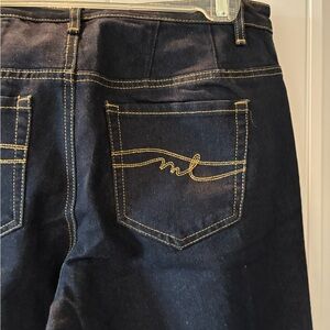 Miss Tina Blue Relaxed Jeans with Yellow Embroidery

Still available